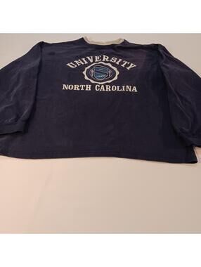 Camber University Of North Carolina Men's Blue Shirt Long Sleeve Size X-Large